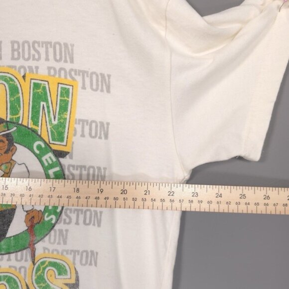 Boston Celtics Men's T-shirt XL NBA 17 Time Champions Abercrombie Fitch VINTAGE - Picture 4 of 8
